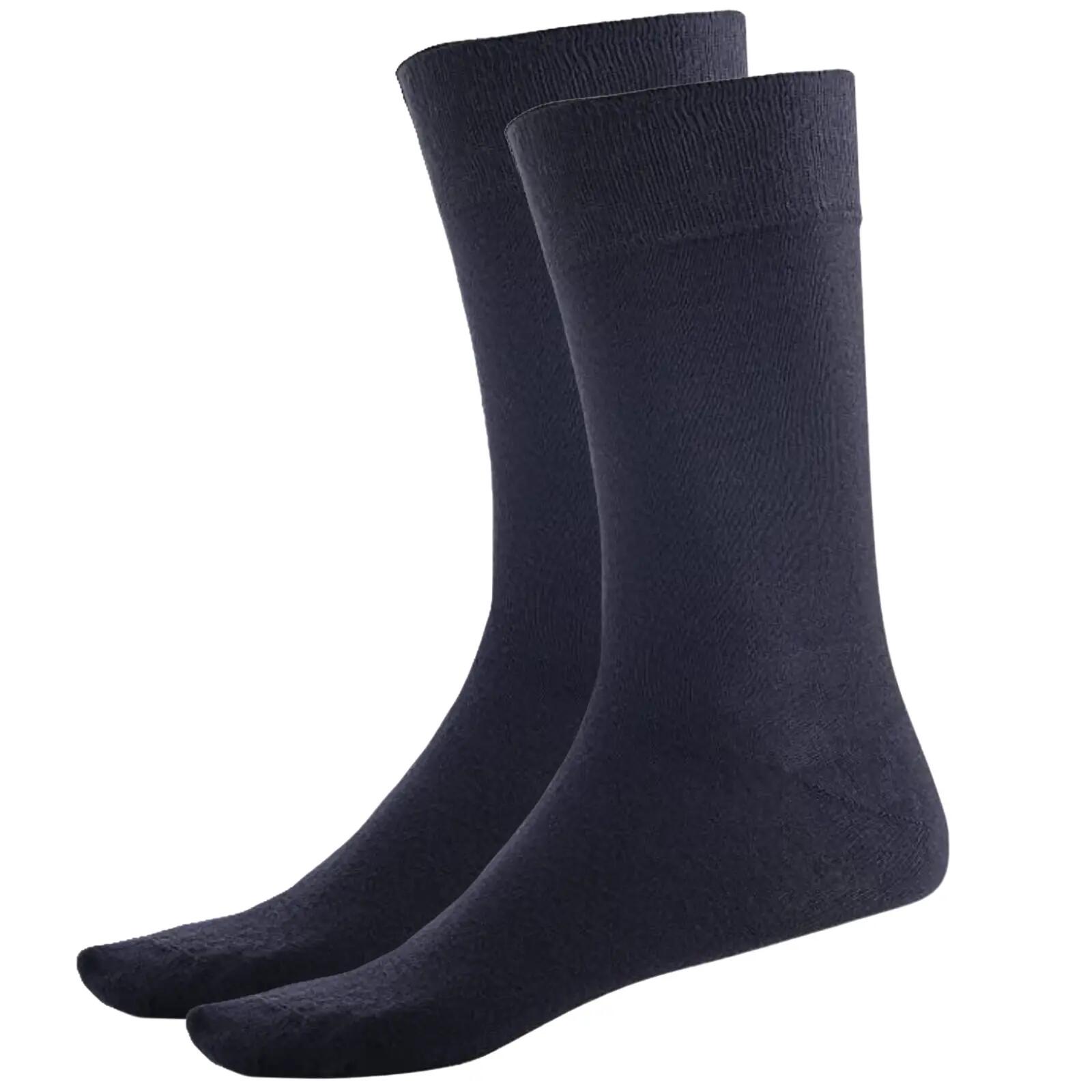 BAMBOO SOCKS Crew Natural Eco Healthy Enviro Unisex Work Anti-Bacterial Business