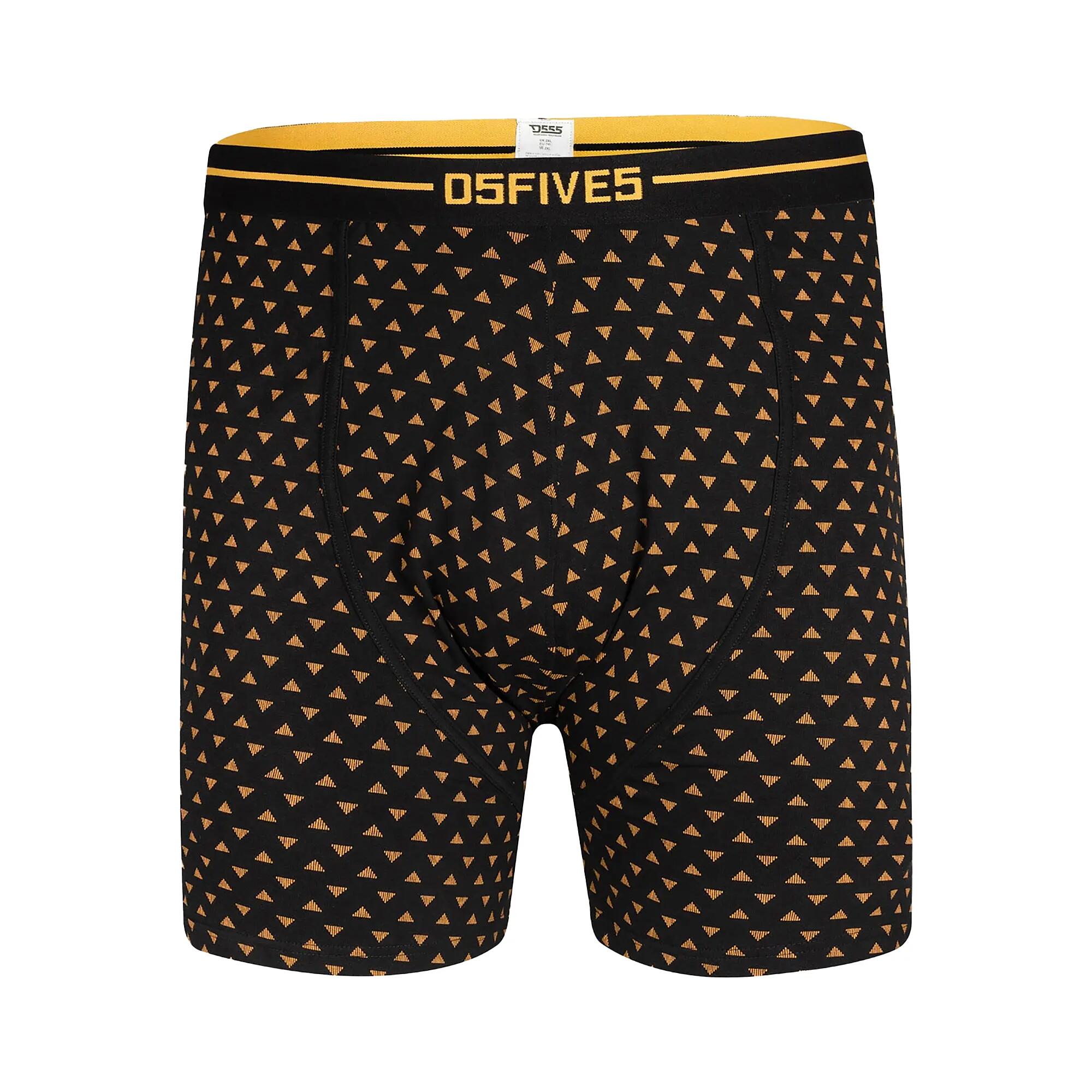 D555 Boxers Grande Taille SYLVESTER Homme (Noir) 3/5