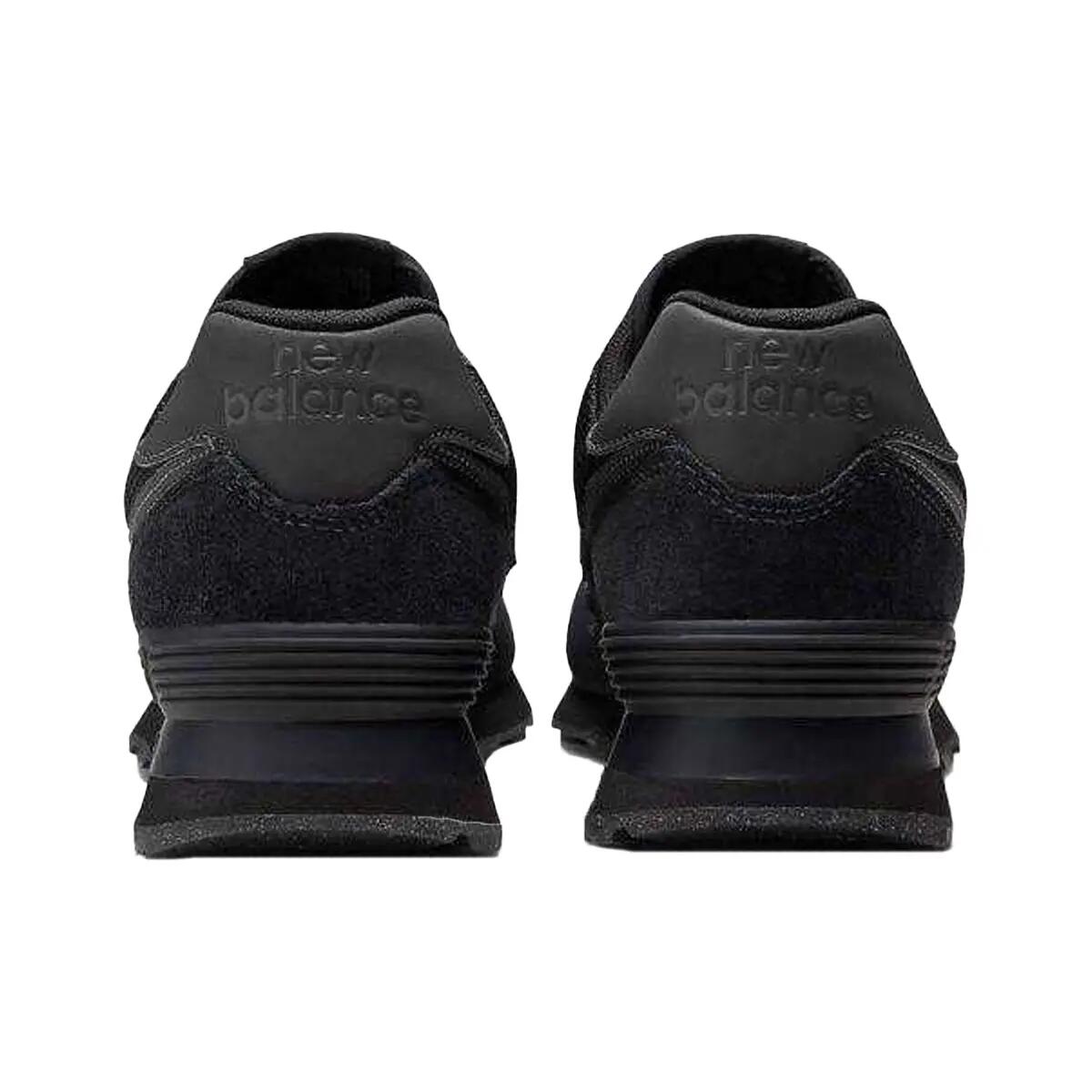 Heren 574 Suède Schoenen (Zwart) 2/10