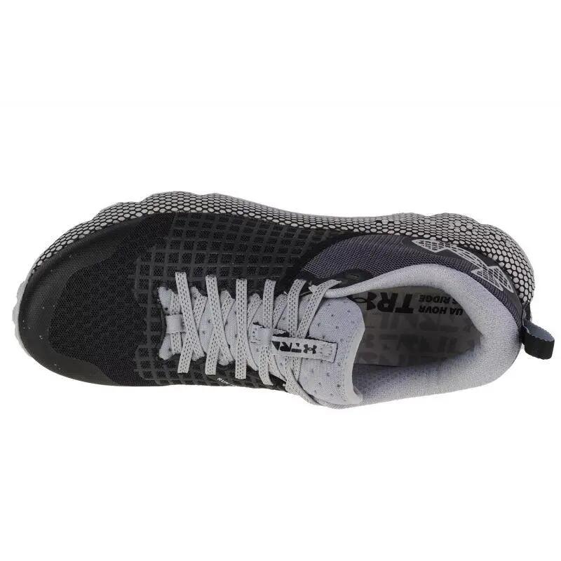 Heren Hovr Ridge Trail Trainers (Zwart) 3/4