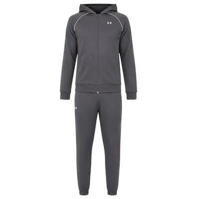 Dames set under armour ua rival tricot trainingspak hd-gry