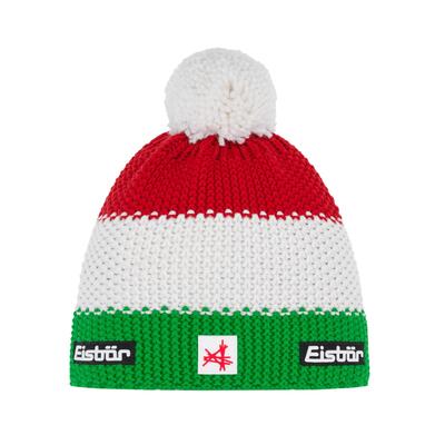 Muts star ski austria muts met pompon heren dames wintermuts fleece pompon