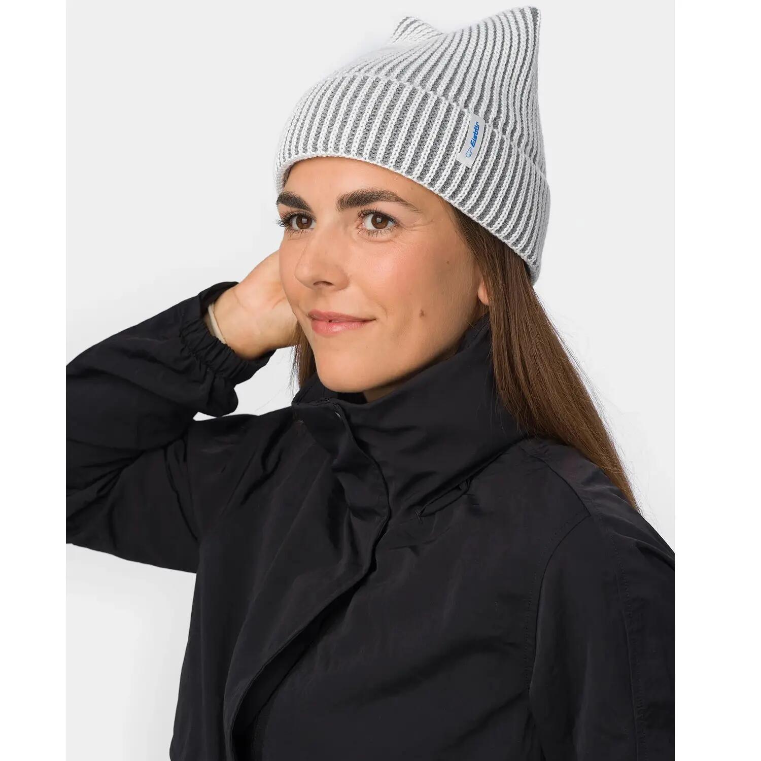 Eisbär Sorra Strickmütze für Damen und Herren 3/4