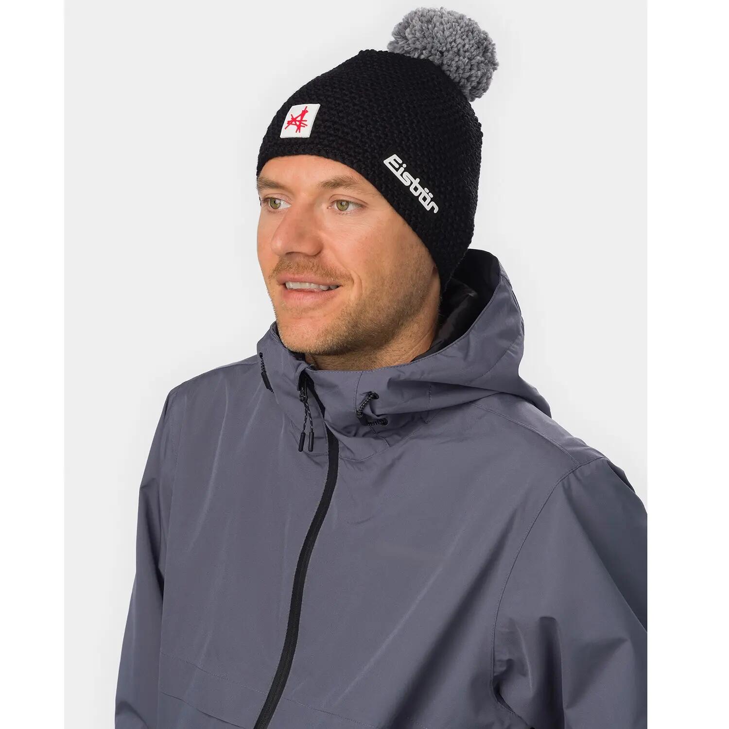 Eisbär Strickmütze Jamie Pompon MÜ SA mit Bommel Unisex 5/5