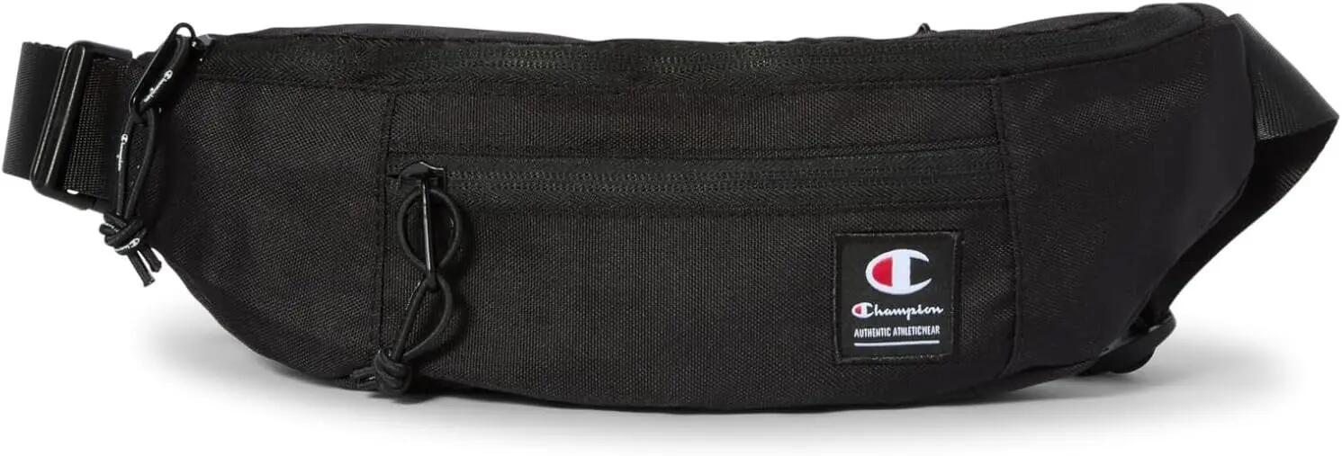 Sac banane pour homme Champion noir. 5/5