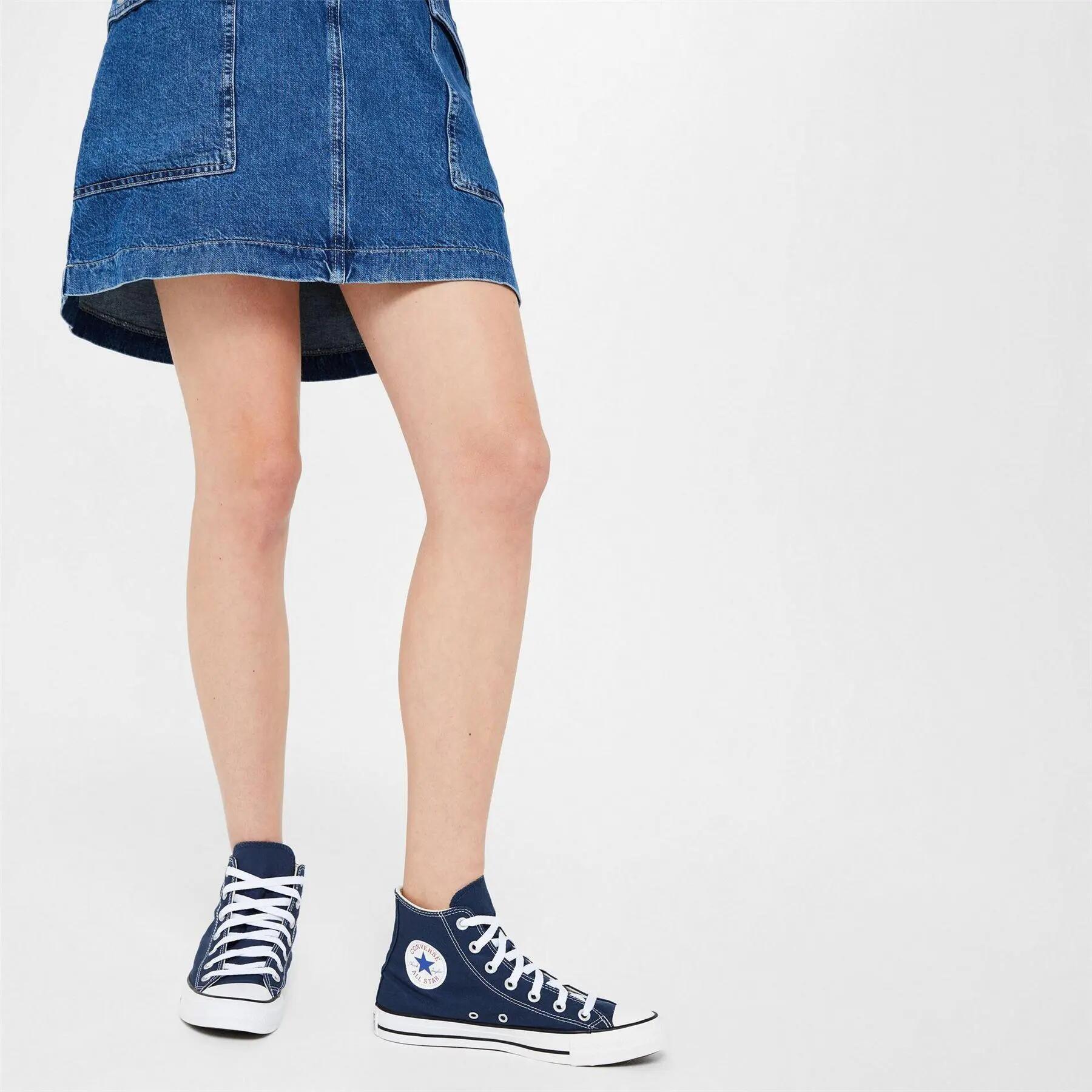 Scarpe Da Ginnastica AlteDonna Converse Chuck Classic Hi Blu Navy 2/6