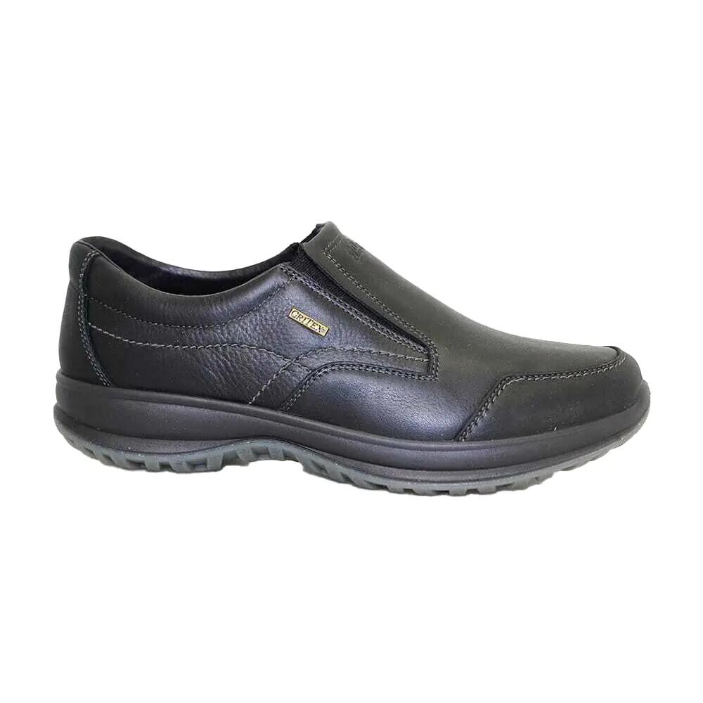 Wanderschuhe "Melrose", Gewachstes Leder Herren Schwarz 2/4