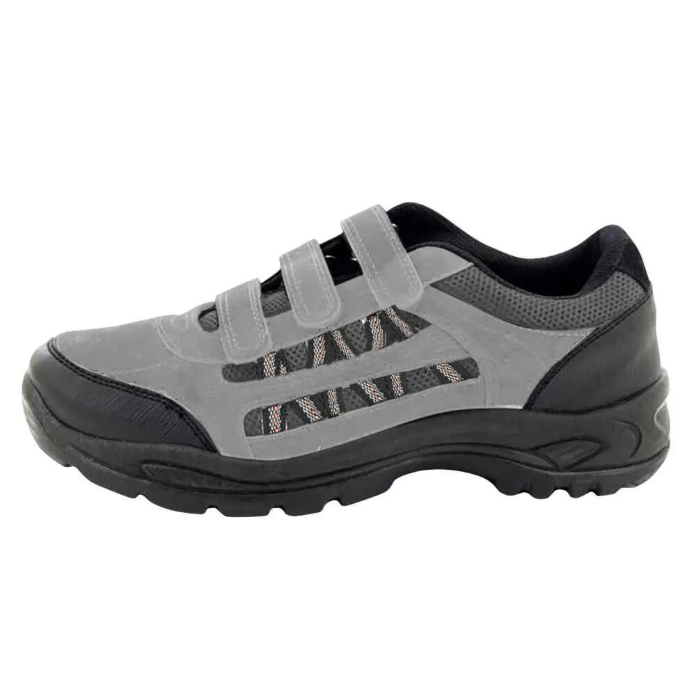 Ascend TrekkingSchuhe Wanderschuhe Wanderstiefel mit Klettverschluss Herren 2/3
