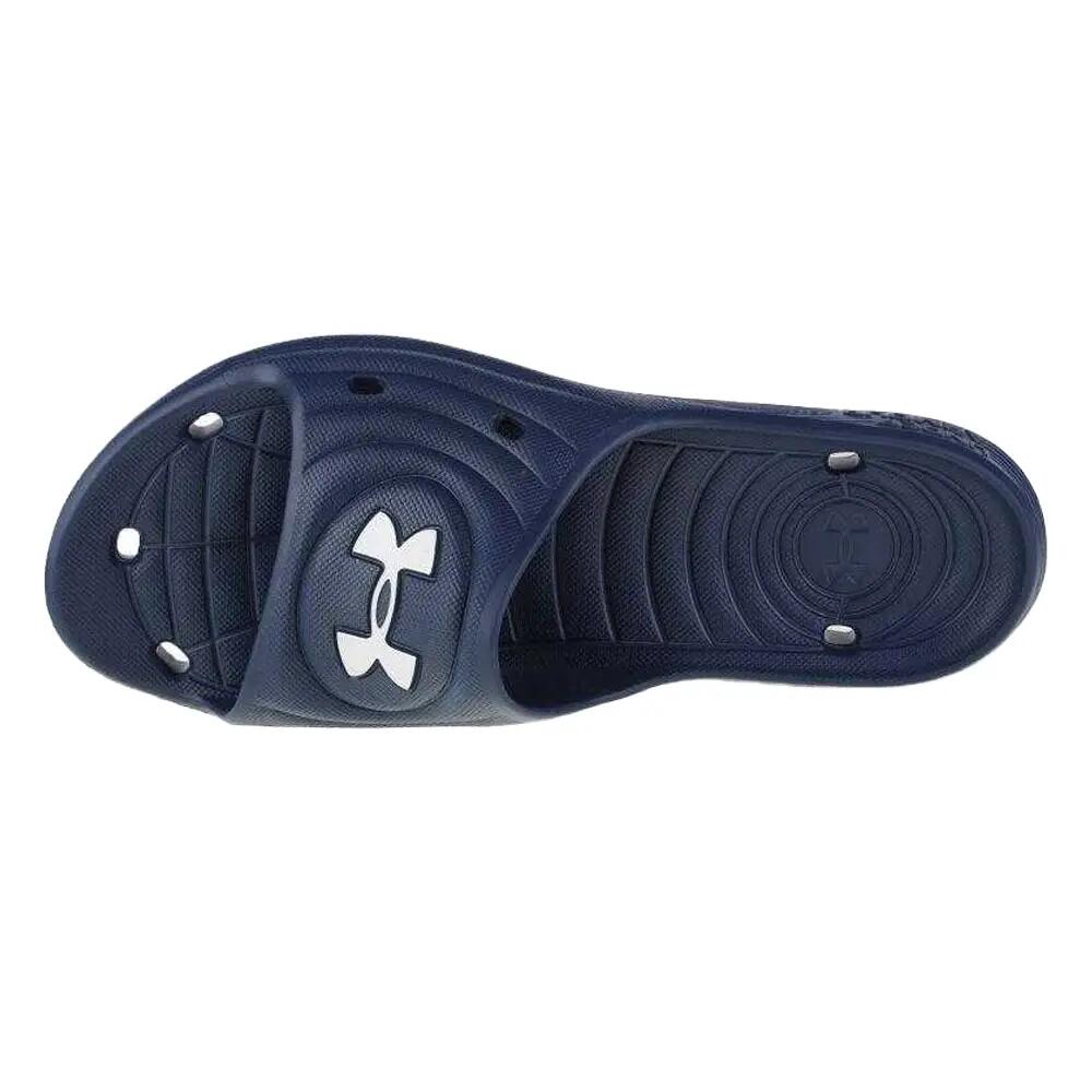 Sliders Uomo Under Armour Locker IV Blu Navy 2/5