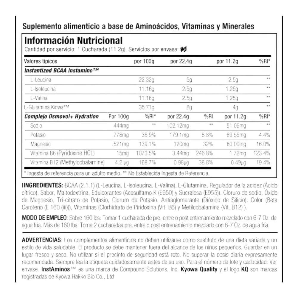 Suplemento - Fitness - XT5 Refuel - BCAAs 2:1:1 y glutamina - Piña 2/2