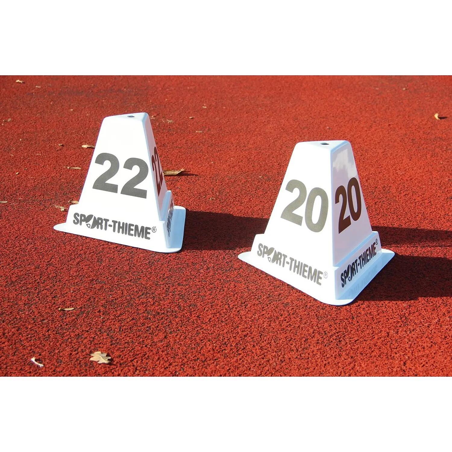 Wurfdistanz-Kästen Kugelstoßen Leichtathletik Unisex 5/6
