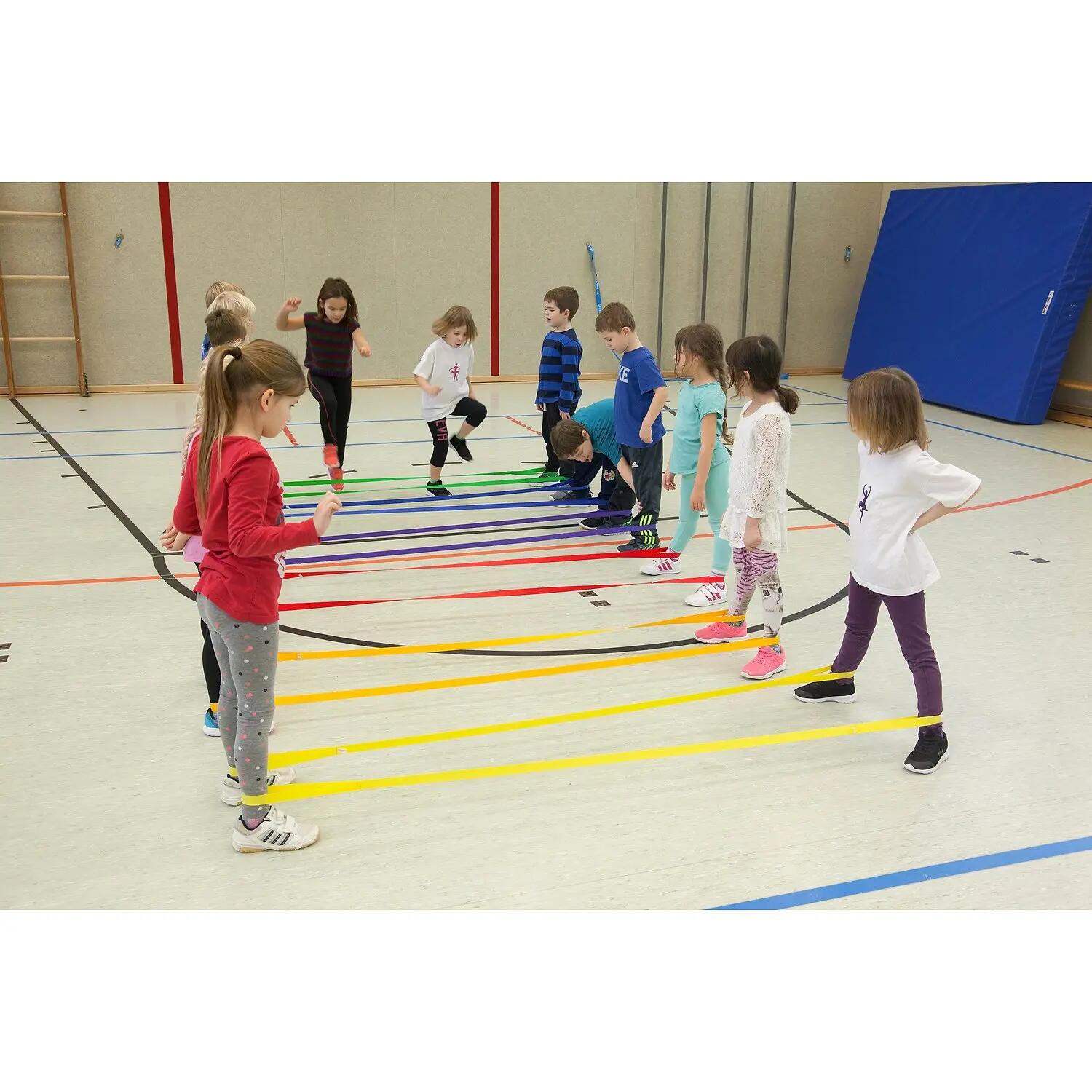 Hüpfseile-Set Jumping-Bands Schulsport Unisex 3/6