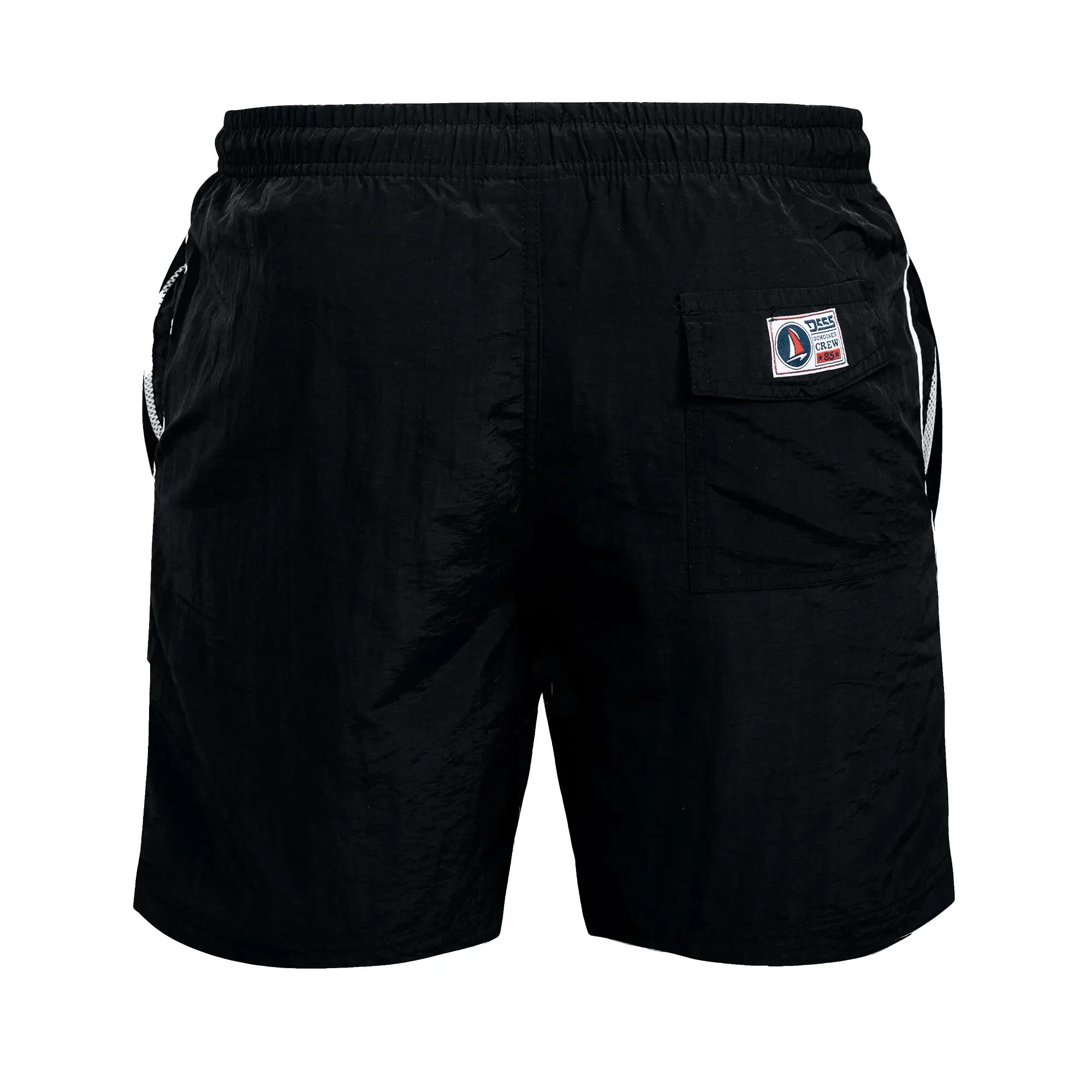 Mens D555 Yarrow Kingsize Swim Shorts (Black) 3/6