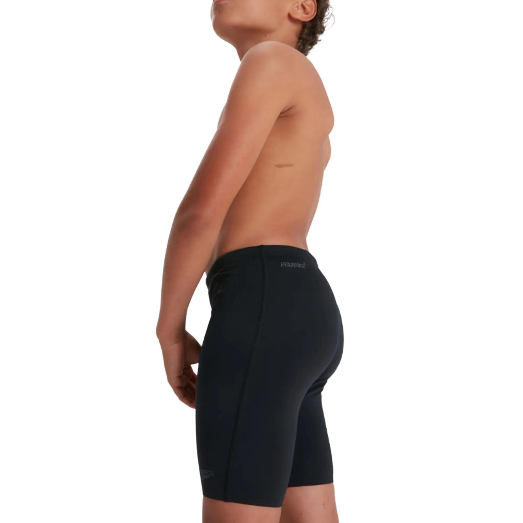Childrens/Kids Endurance+ Jammer Shorts (Black) 4/4