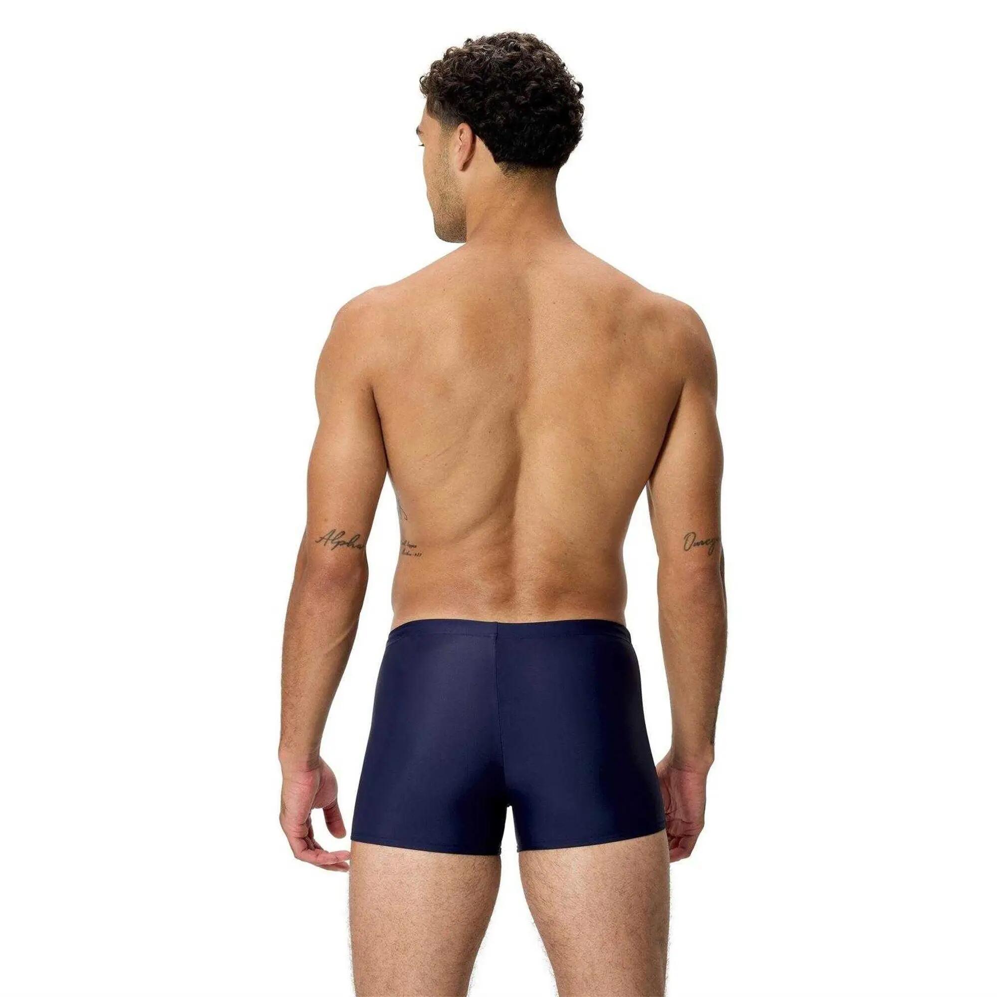 Zwemshort voor heren met gemengd patroon (Peacoat/Diepblauw) 3/7