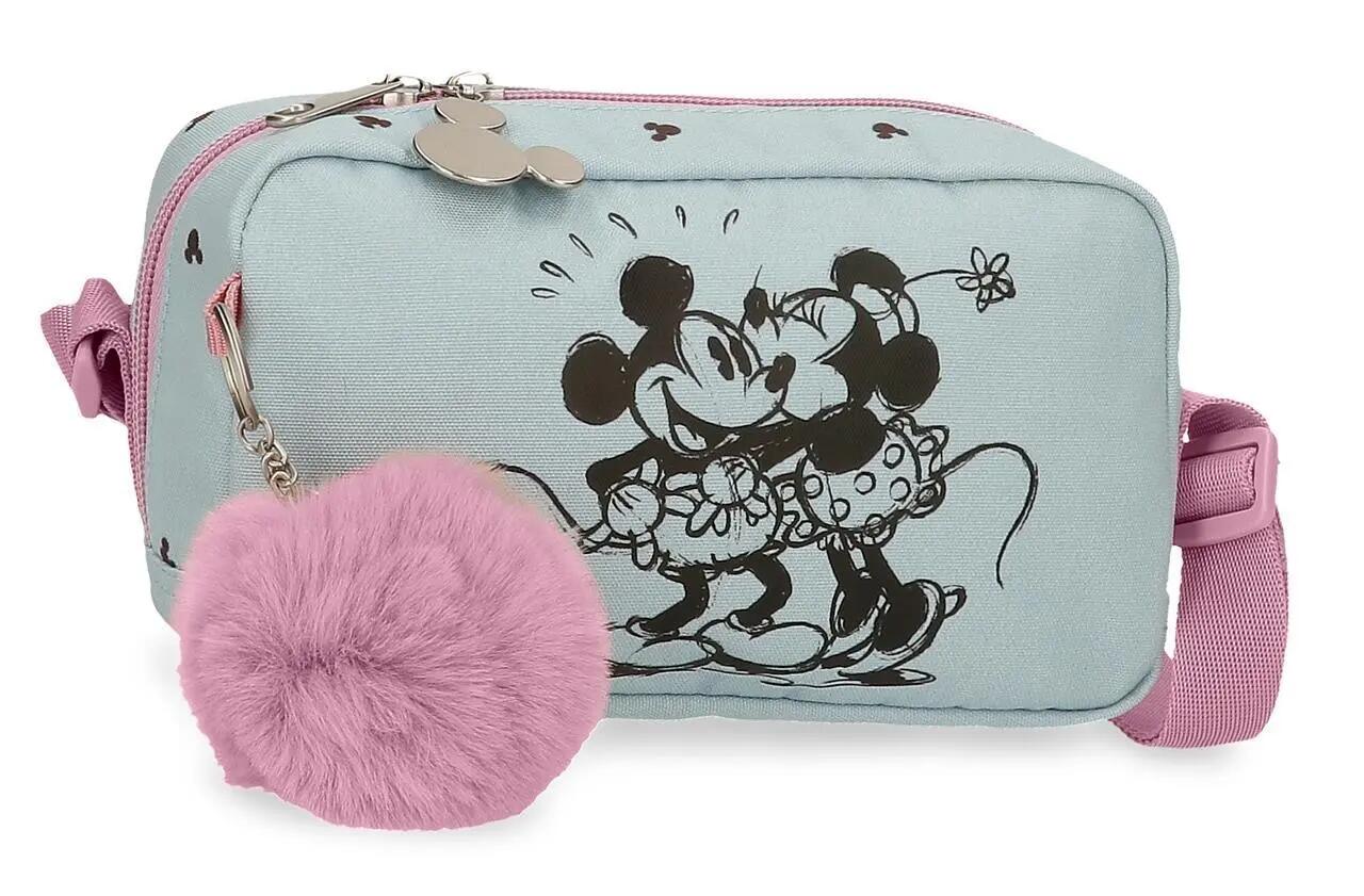 Bandoleira Menina Disney Kisses M&M 11,5cm Azul 7/7