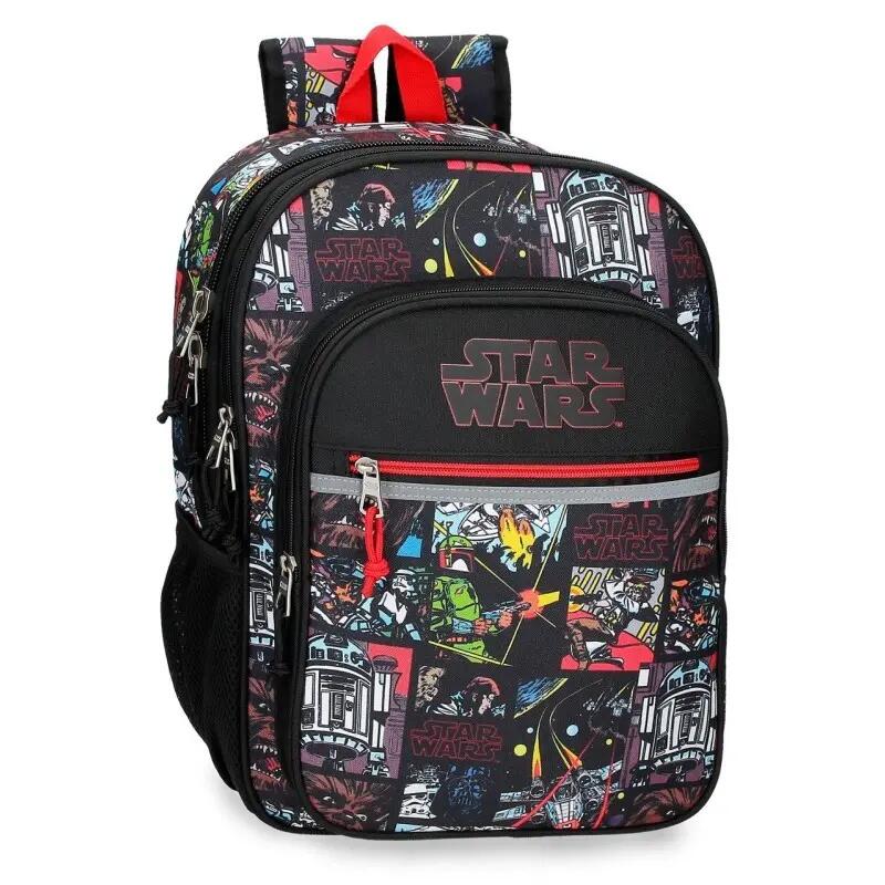 Mochila escolar Niño Star Wars Galactic Team  38 cm Negro 7/7