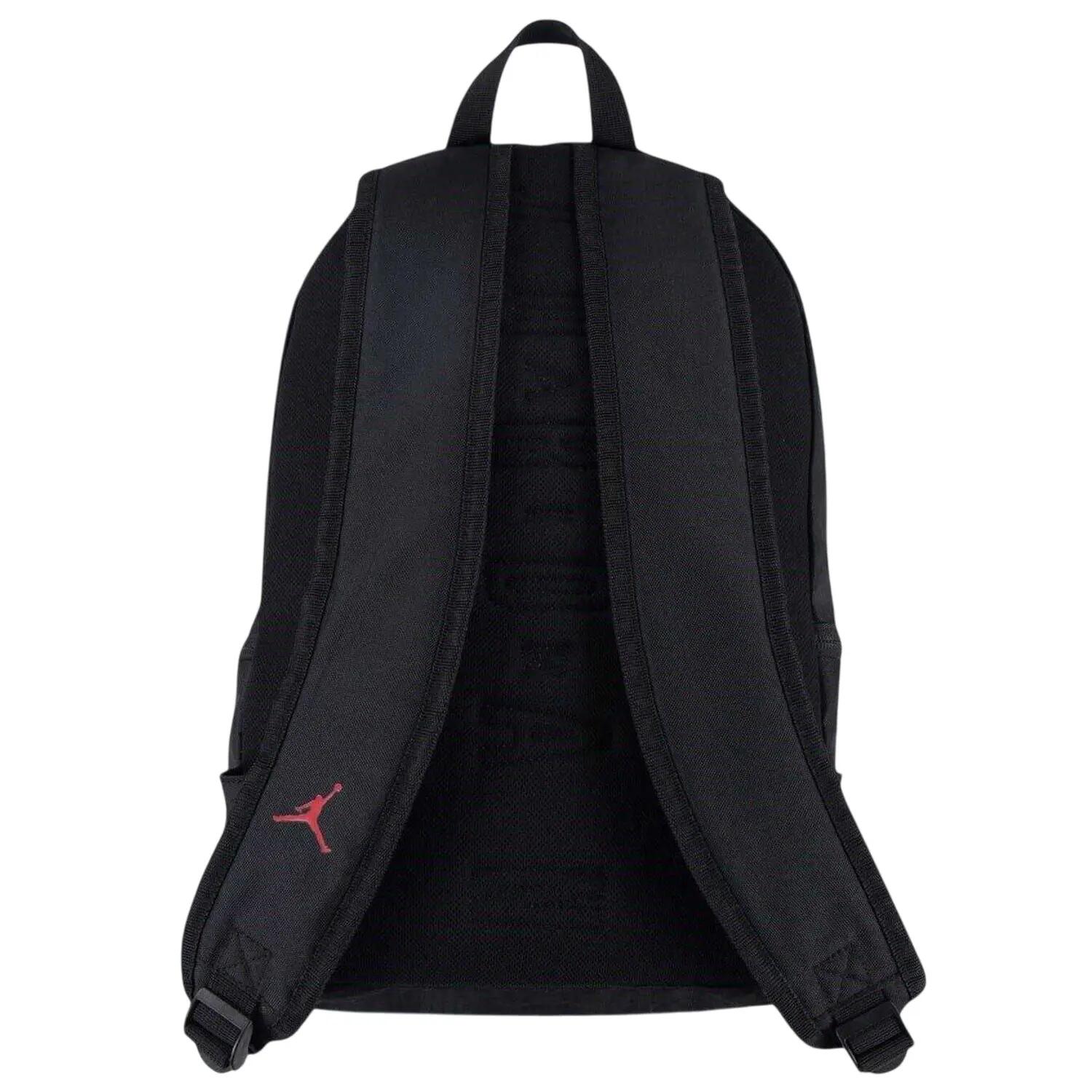 Air Jordan HBR 25L Laptop Backpack (Black/Red) 2/7