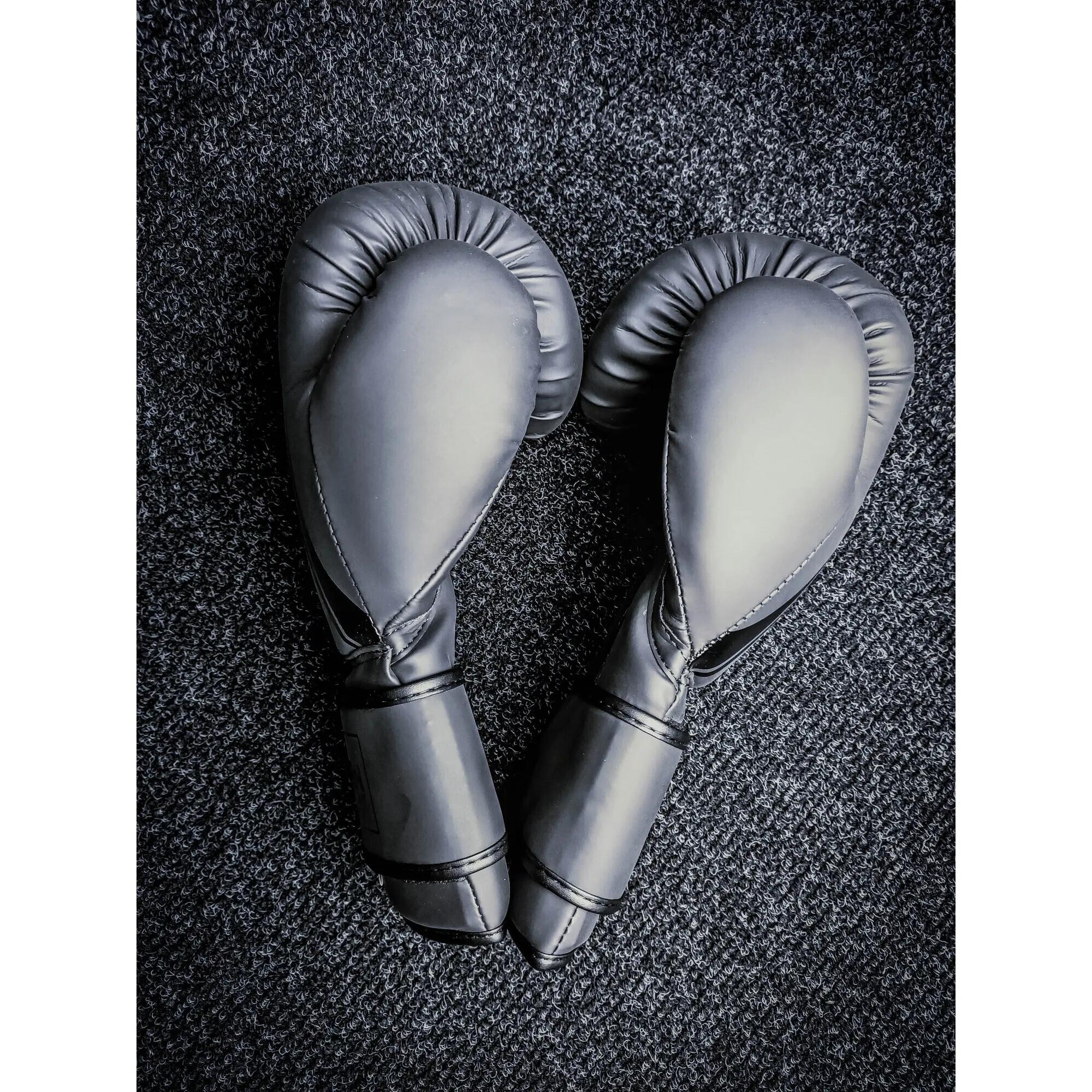 Gants De Boxe (Noir Mat / Noir) 1/6