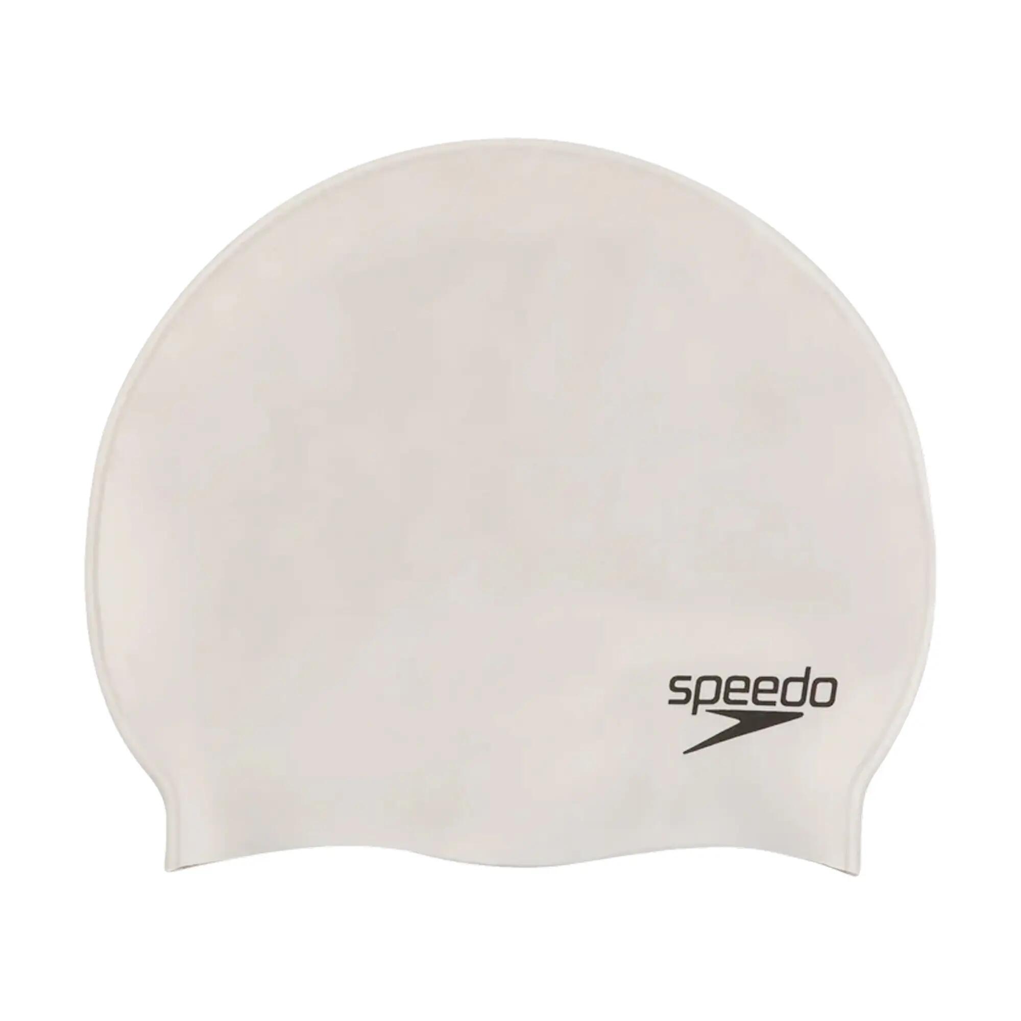 Schwimmkappe Damen und Herren Weiß 2/4