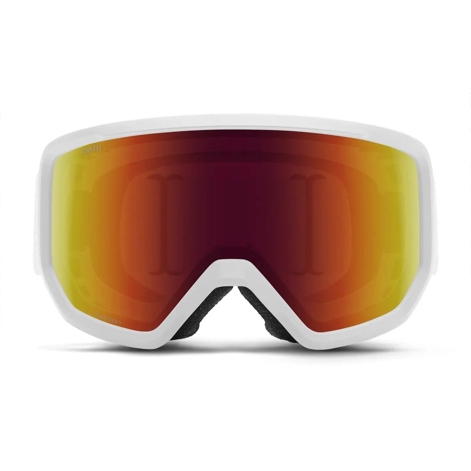 Masque De Ski Transfer White Red Solx Mirror Antifog Cat 3 Homme 2/5