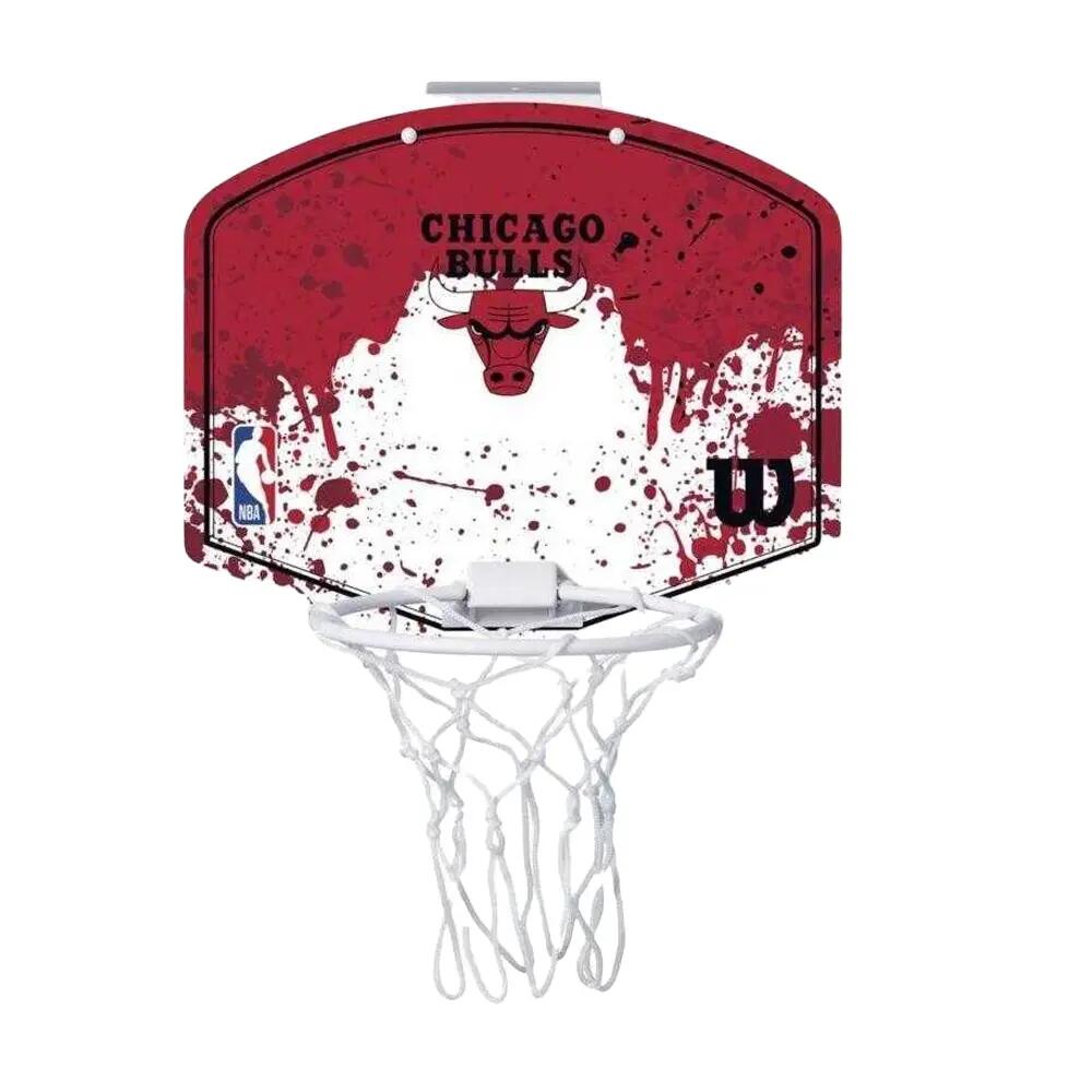 Ensemble De Mini Panier De Basket CHICAGO BULLS Adulte (Rouge) Taille unique 2/2