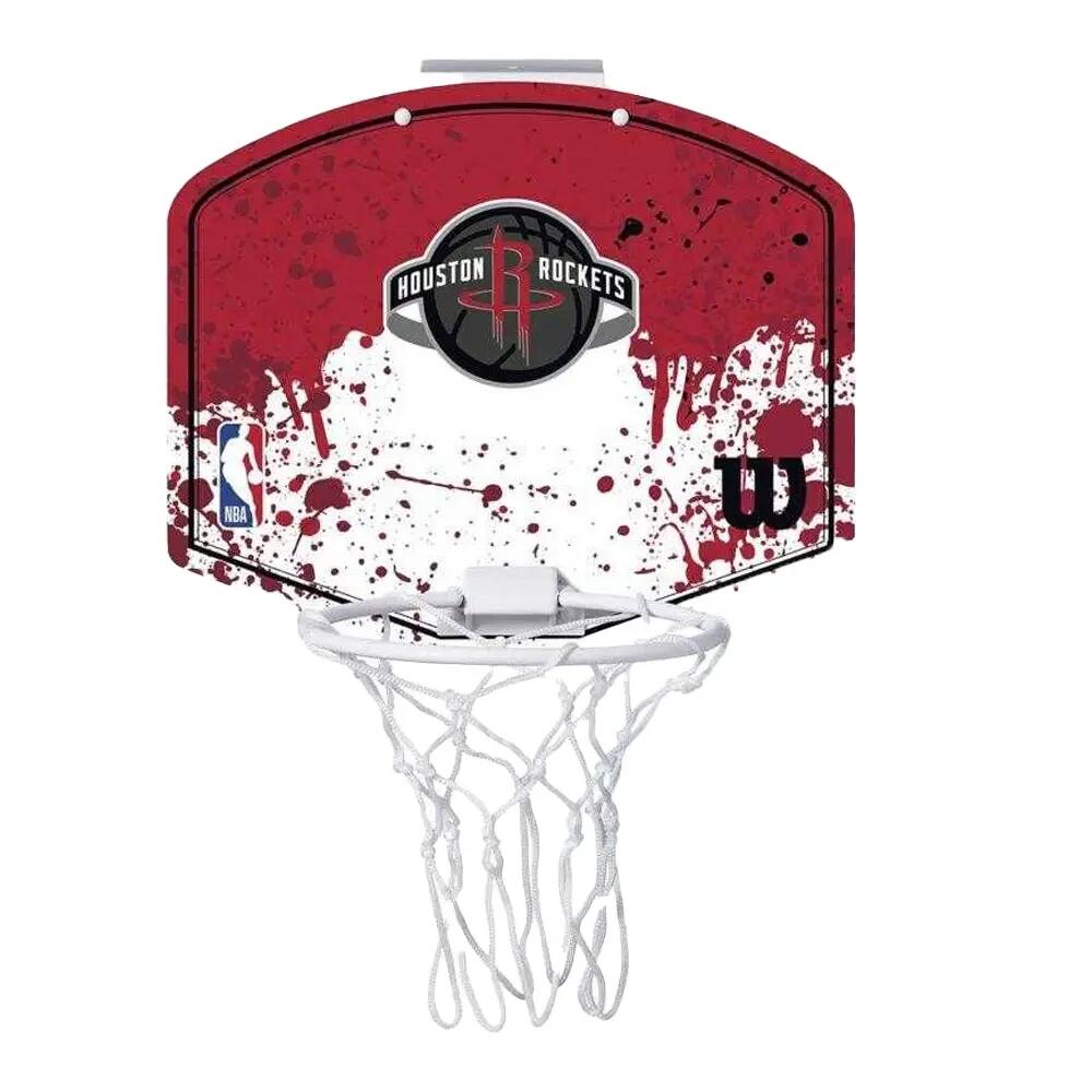 Ensemble De Mini Panier De Basket HOUSTON ROCKETS Adulte (Rouge) Taille unique 2/2