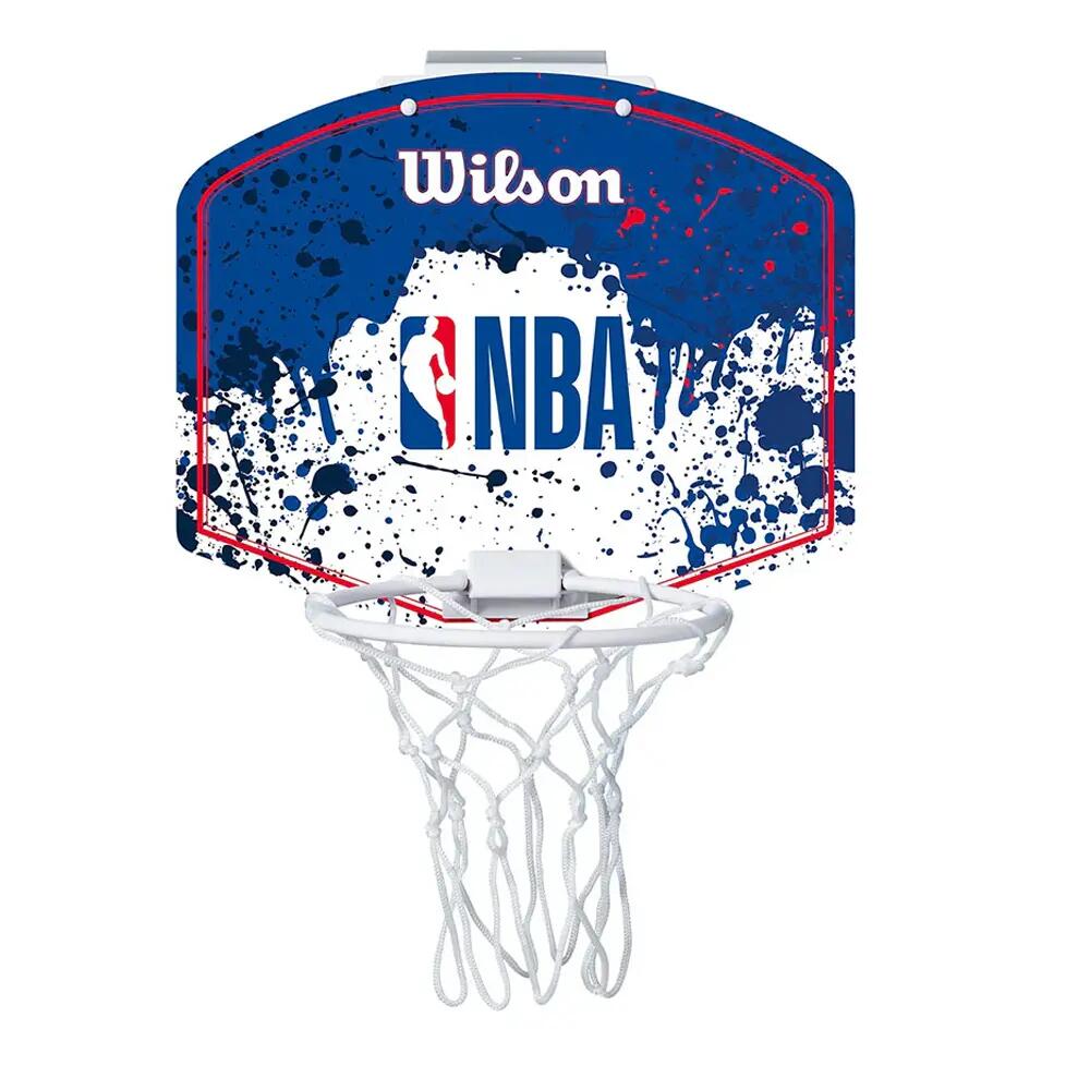 "NBA Team" MiniBasketballkorbSet für Kinder Damen und Herren Weiß/Rot 2/5