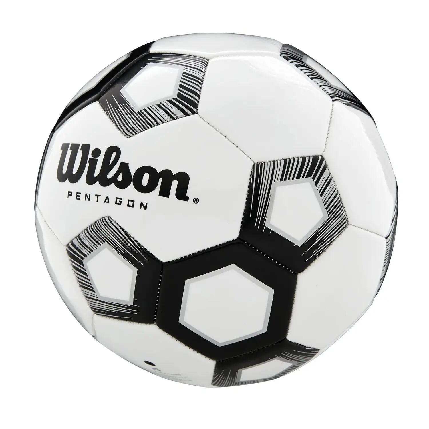 WTE8527XB Pentagon Voetbal (Wit/zwart) 4 2/3