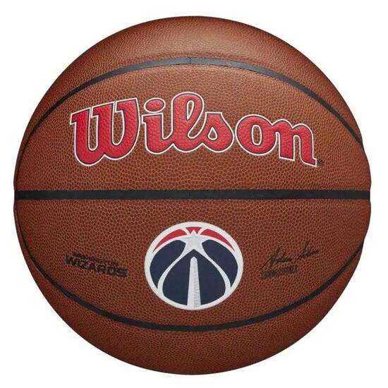 Ballon De Basket TEAM ALLIANCE WASHINGTON WIZARDS (Marron) Taille 7