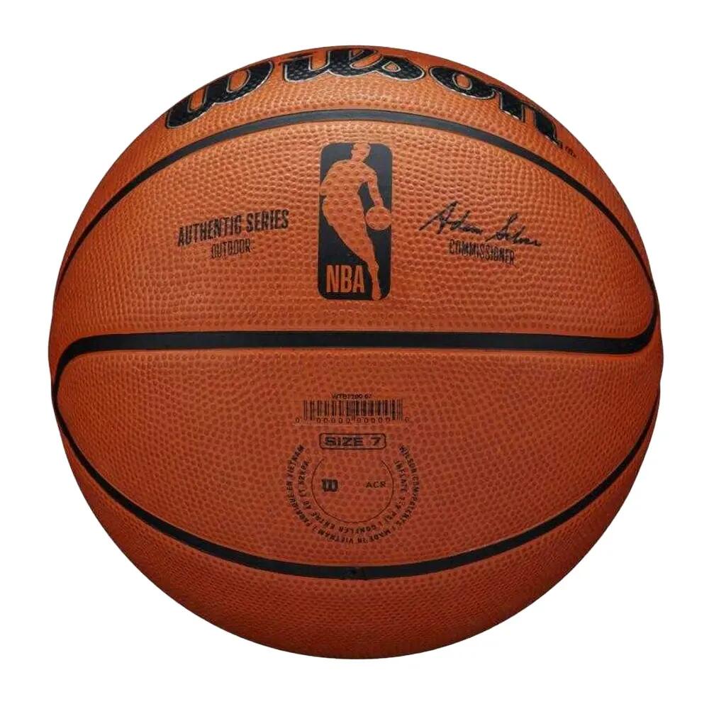 Pallacanestro NBA All´Aperto Wilson Authentic Series Arancio 7 2/6