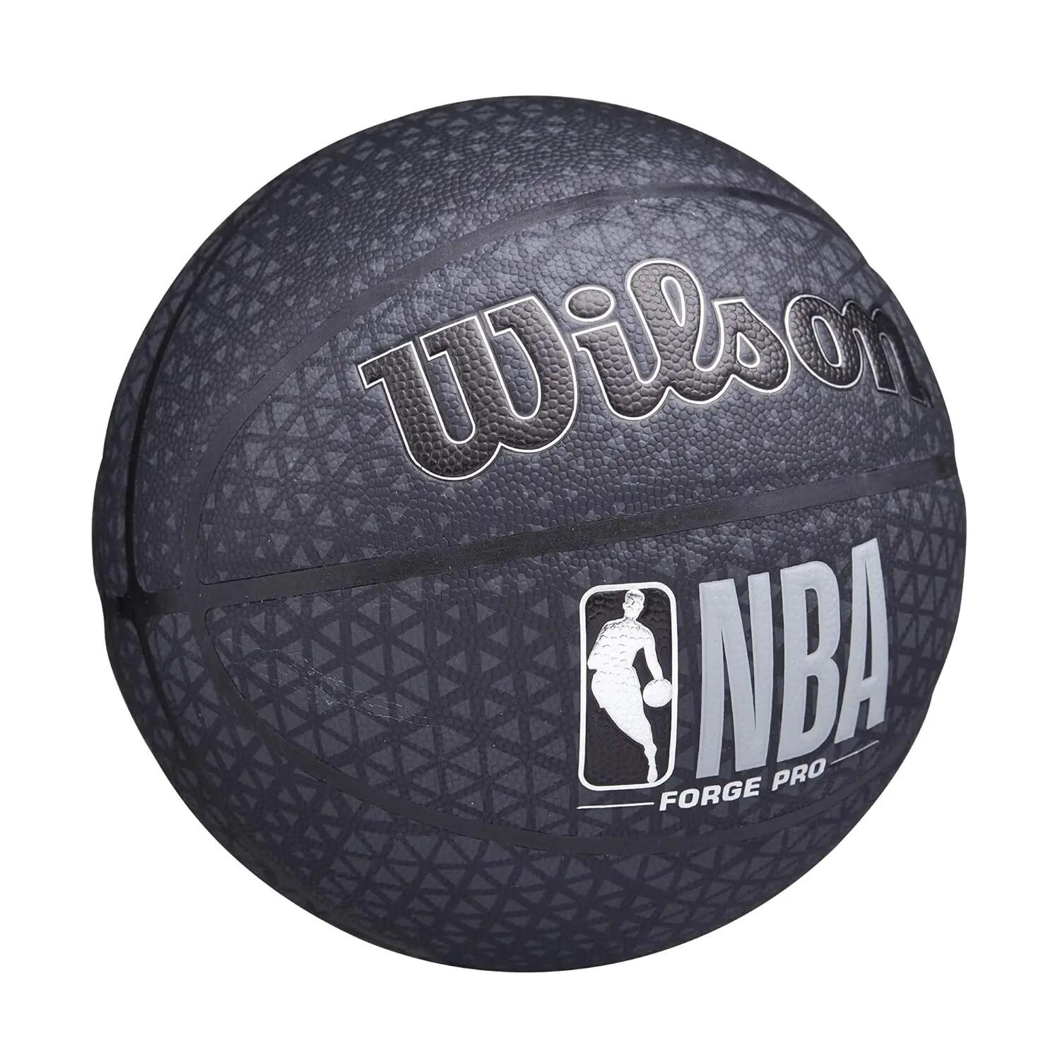 "Forge Pro" Basketball, Geometrisches Muster Damen und Herren Schwarz 7 3/5