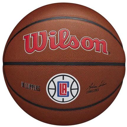 Ballon De Basket Motif/style LA Clippers TEAM ALLIANCE (Marron) Taille 7