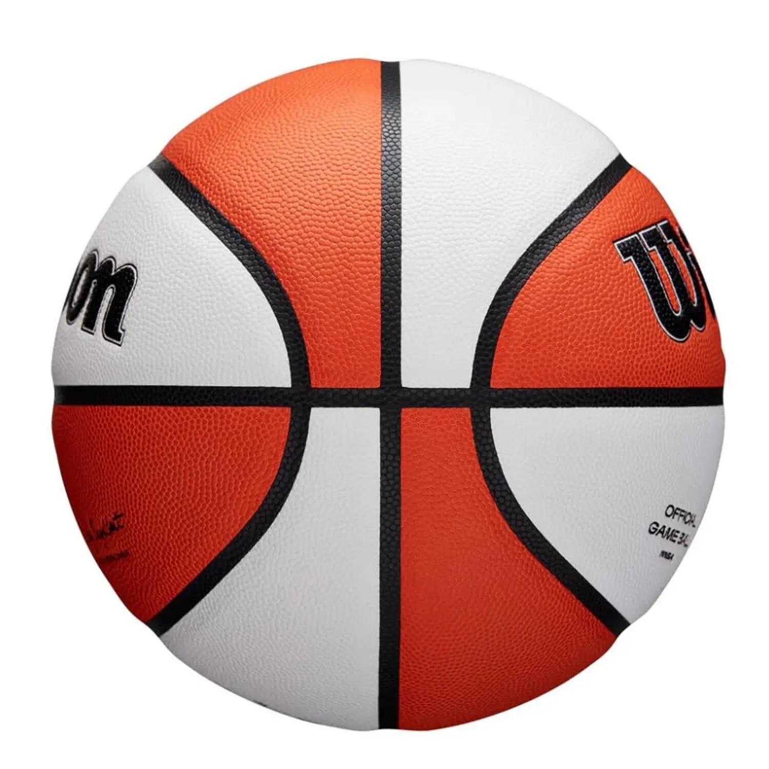 Ballon De Basket Motif/style NBA EVO NXT (Orange / Blanc) Taille 6 2/3