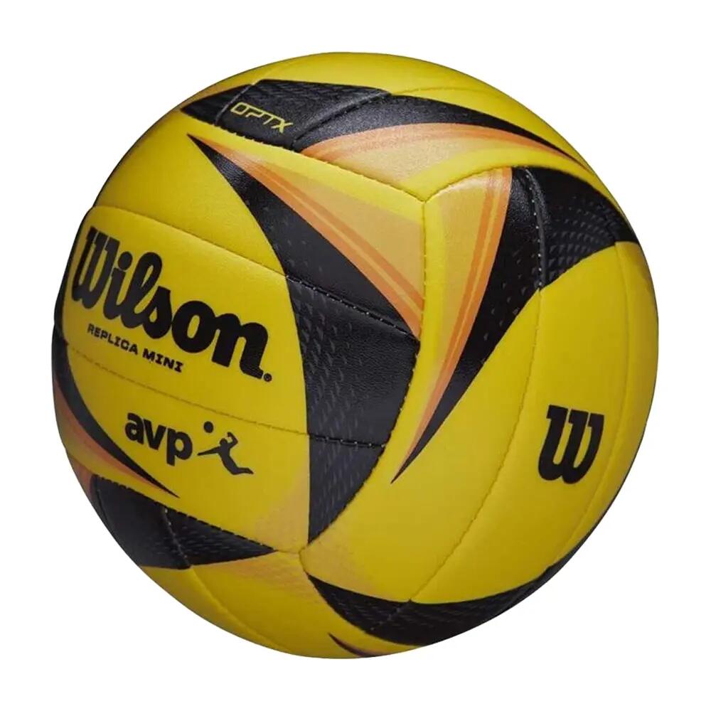 Optx Avp Replica Minivolleybal (ZWART/GEEL) 2 3/3