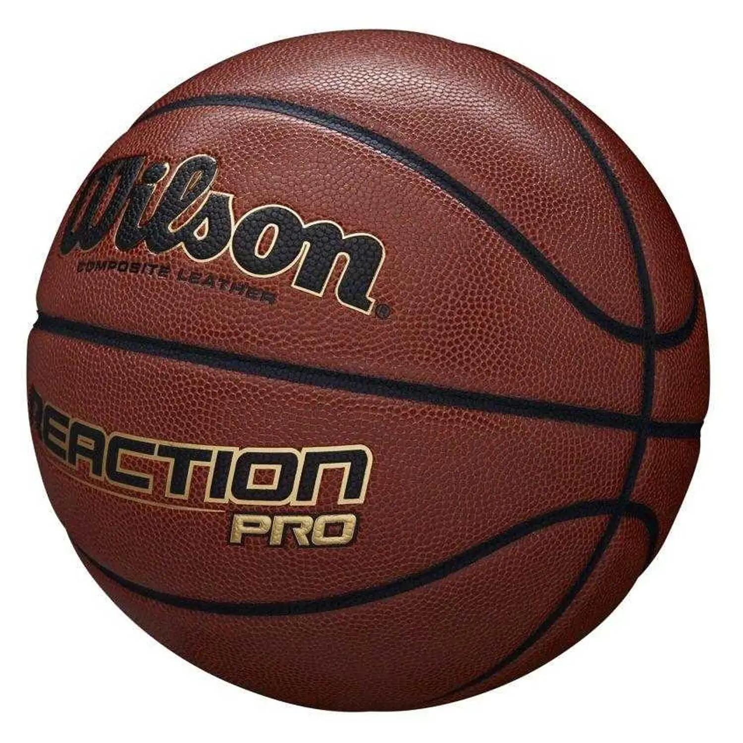 Ballon De Basket REACTION PRO (Marron) Taille 6 2/2