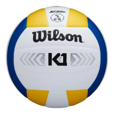 K1 zilver leren volleybal (veelkleurig) 5