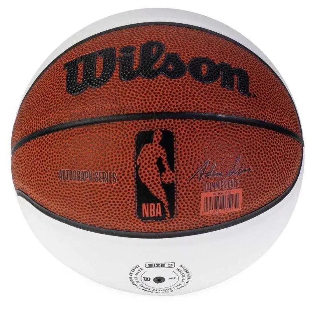 Mini Basket NBA Wilson Autograph Bianco 3 2/4