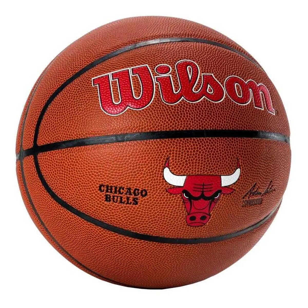 Pallacanestro Chicago Bulls Wilson Team Alliance Marrone 7 2/4