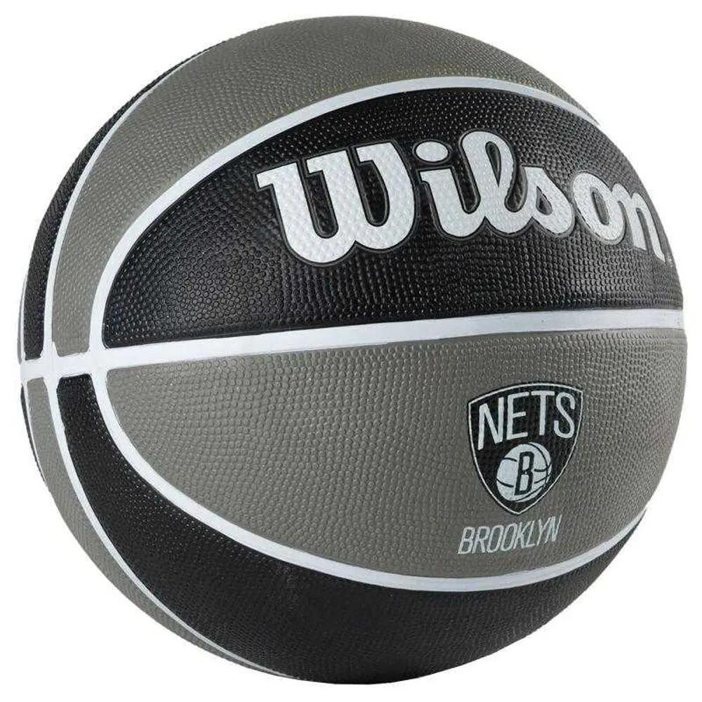 Pallacanestro NBA Wilson Brooklyn Nets Nero Grigio 7 2/5