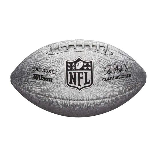 NFL Duke Editie Metallic American Football (Grijs) 9