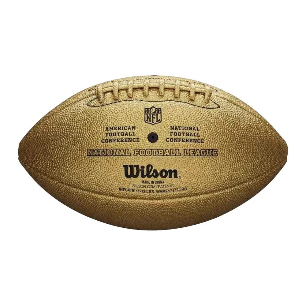 Football Americano Metallica Wilson NFL Duke Edition Dorato 9 2/4