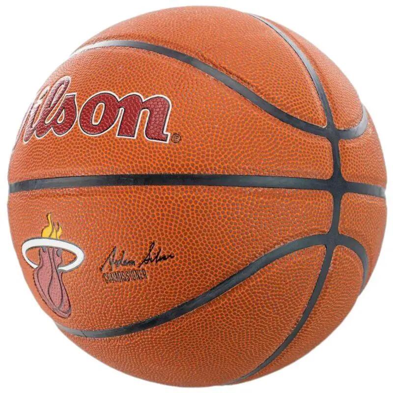 Pallacanestro Miami Heat Wilson Team Alliance Marrone 7 2/3
