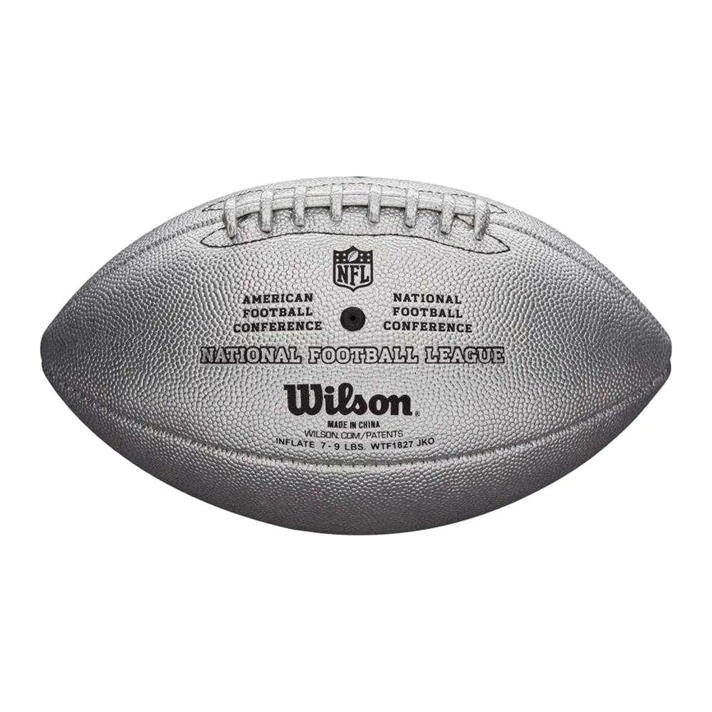 "NFL Duke Edition" American Football, Metallic Damen und Herren Grau 9 2/3