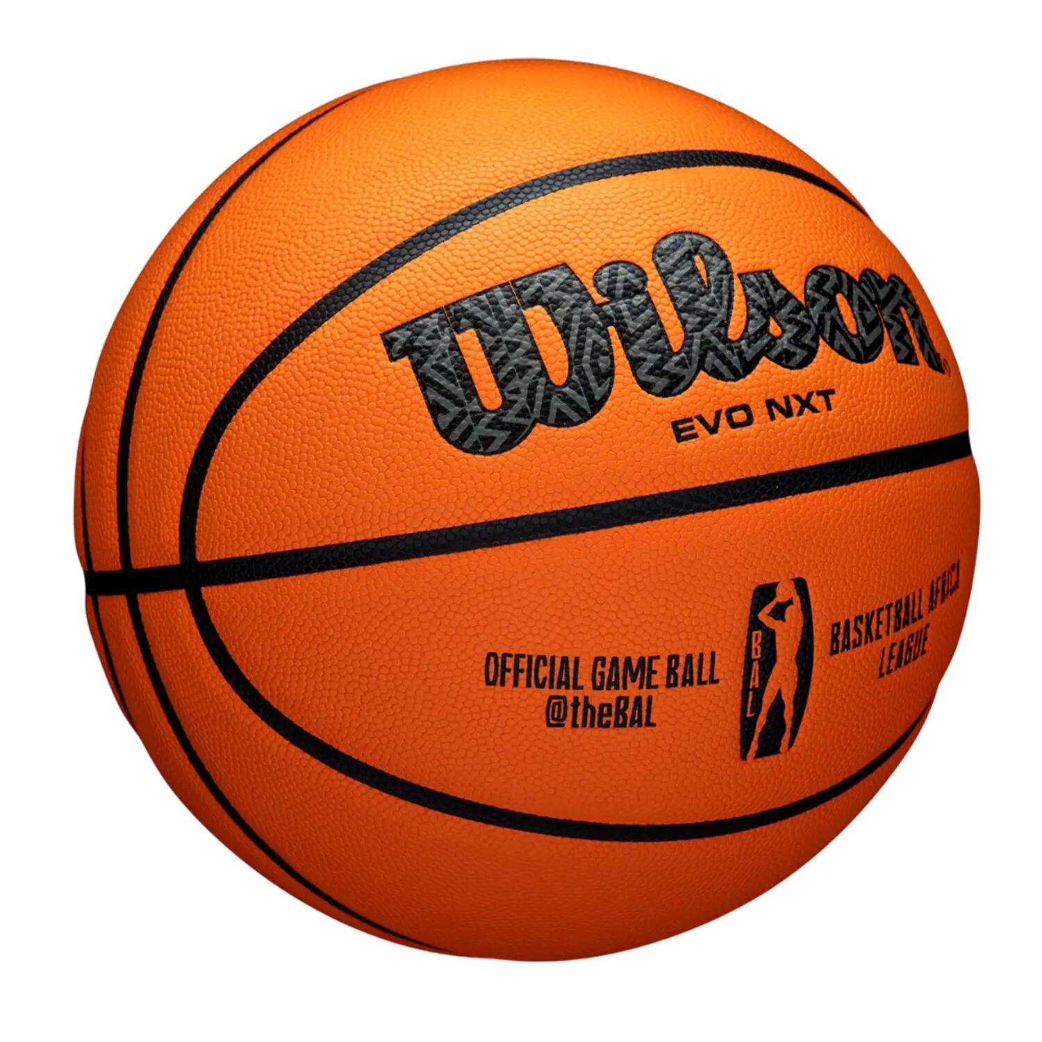 Ballon De Basket EVO NXT AFRICA LEAGUE (Orange) Taille 7 3/6