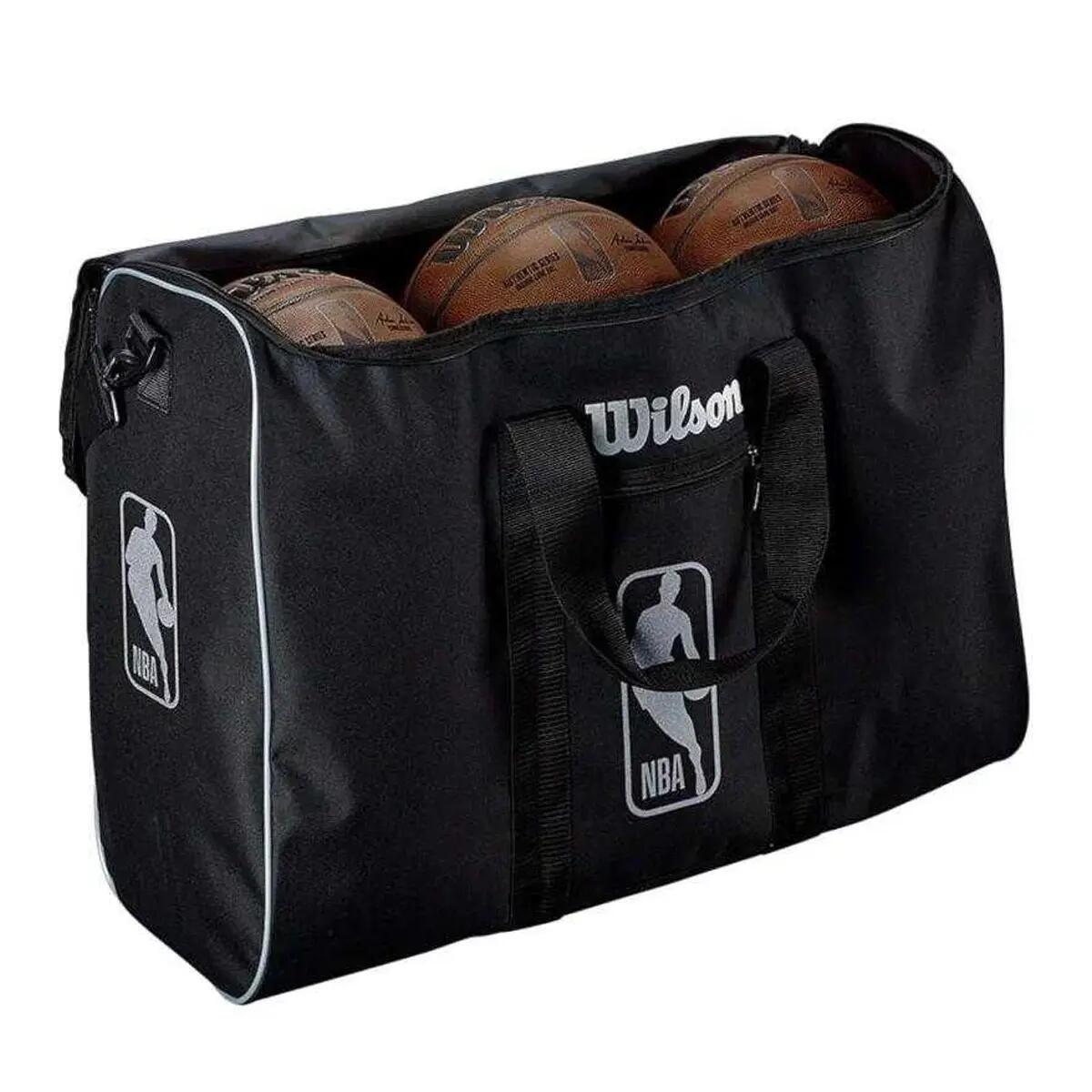 Borsa Da Calcio Wilson NBA Authentic Nero 2/2