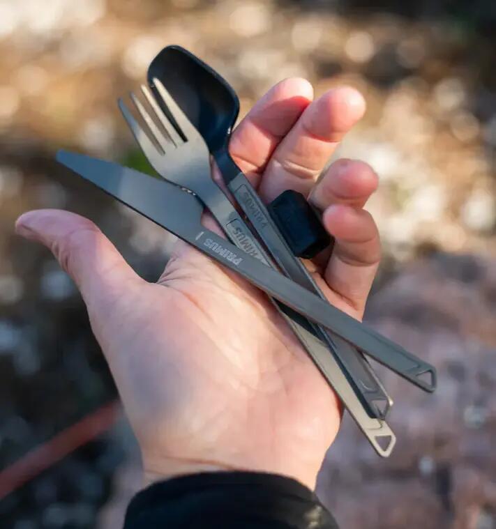 Trek Cutlery Set Aluminium 4/6