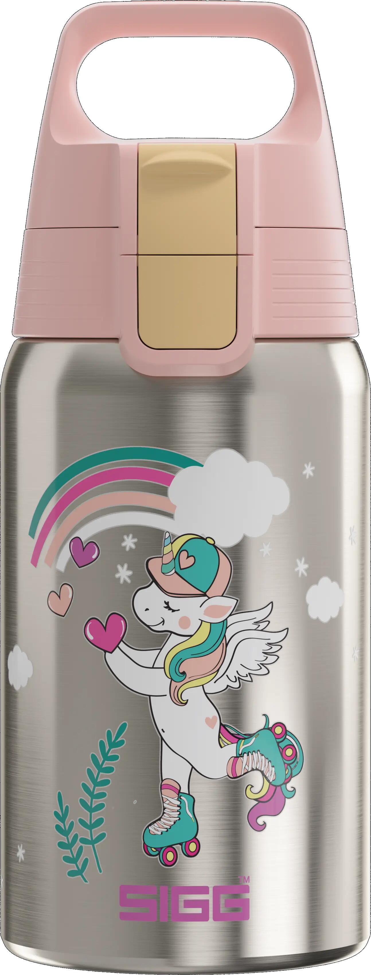 Isotherme Kindertrinkflasche "Shield One Uni Skate" 0.5L SIGG 5/6