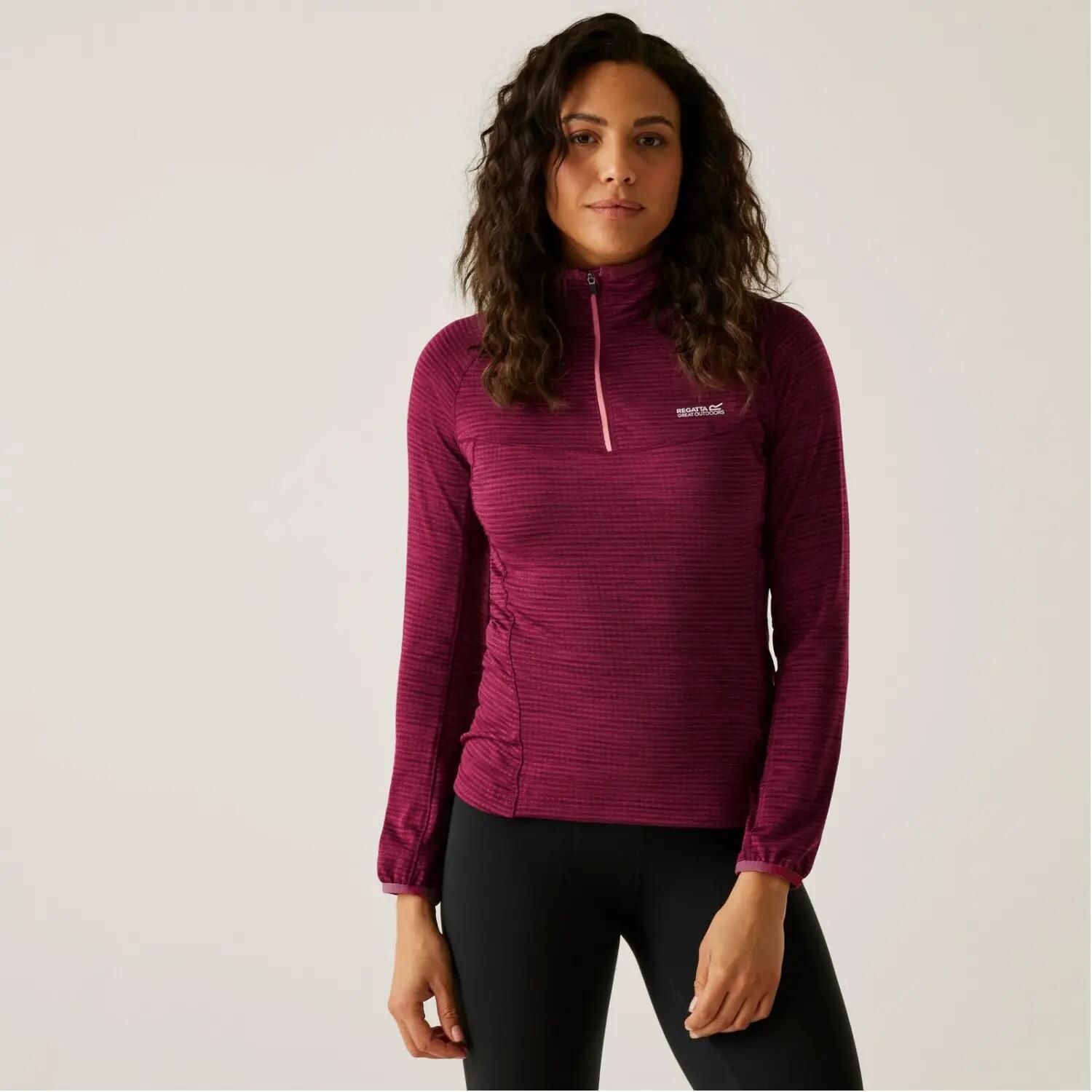 Regatta Yonder II Powerstretch Mitlayer Shirt für Damen 3/5