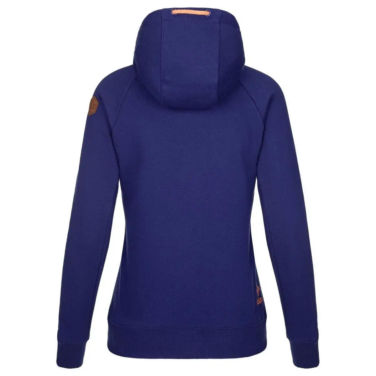 Katoenen damessweater met capuchon Kilpi Sohey 2/3